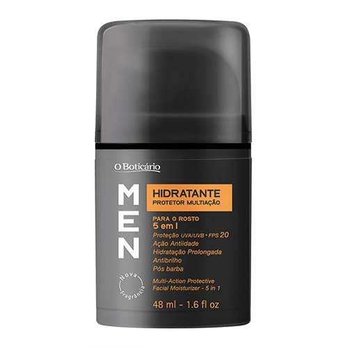 Men 6 Em 1 Hidratante Protetor Para O Rosto Fps20, 48Ml — foto 1