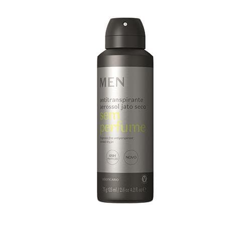 Men Desodorante Antitranspirante Aerosol Sem Fragância 75G — foto 1