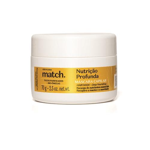 Match Máscara Capilar Nutrição Profunda 70G — foto 1
