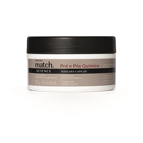 Match Máscara Capilar Science Pré E Pós Química 250G — foto 1