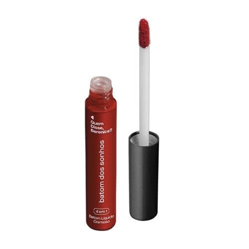 Quem Disse, Berenice? Batom Líquido Cremoso Dos Sonhos Vermelho Vermelite 4Ml — foto 1