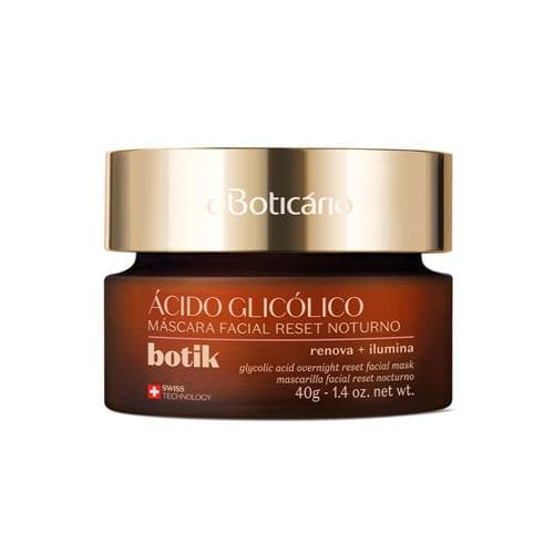 Botik Máscara Facial Reset Noturno De Ácido Glicólico 40G — foto 1