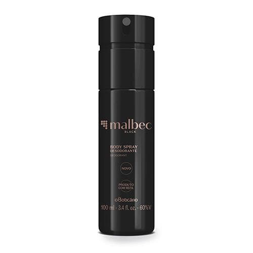 Malbec Desodorante Body Spray Black 100Ml — foto 1
