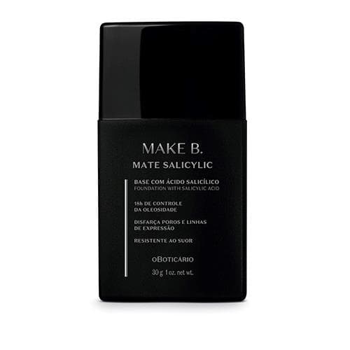 Make B Base Líquida Mate Salicylic 265Q, 30G — foto 1