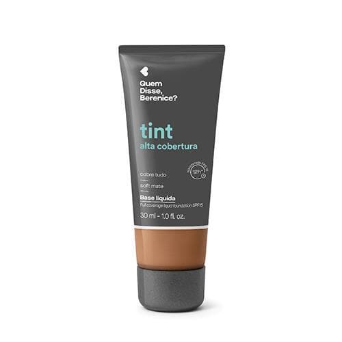 Quem Disse, Berenice? Base Líquida Tint Alta Cobertura 290F 30Ml — foto 1