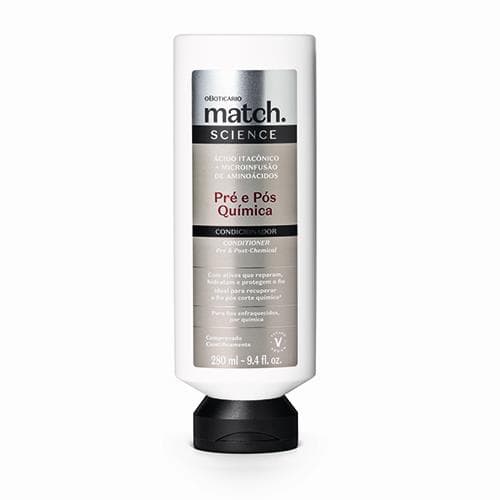 Match Condicionador Science Pré E Pós Química, 280 Ml — foto 1