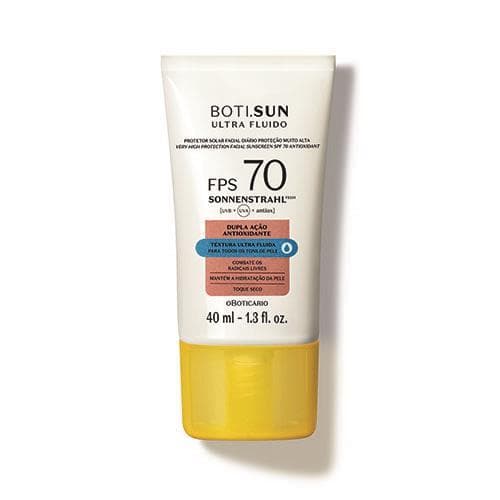 Boti.Sun Protetor Solar Facial Ultra Fluido Fps 70 40Ml — foto 1