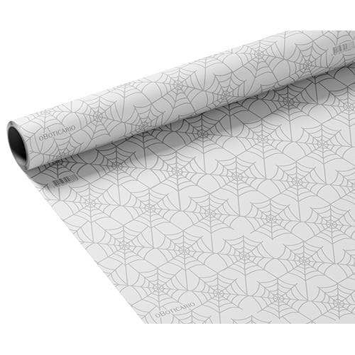 Papel Seda Boticário Aranha 2025 Unitário — foto 1