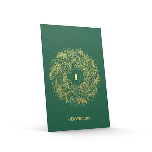 Cartão Presente Boticário Natal 2025 Unitário — foto 1