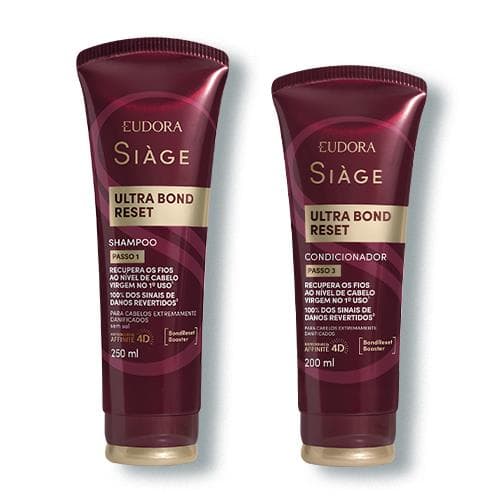 Combo Siage Ultra Bond Reset Shampo + Cond — foto 1