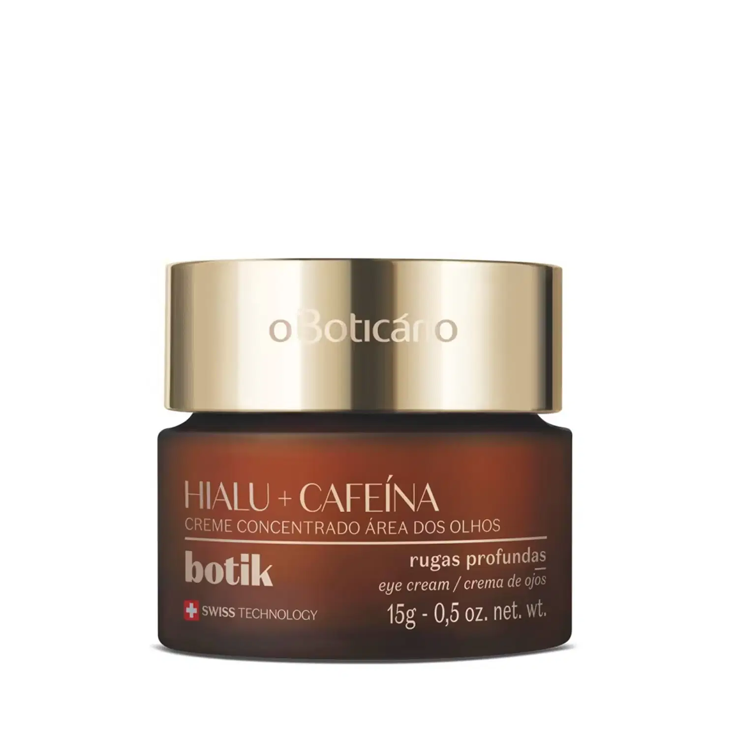 Creme Concentrado Para Área Dos Olhos Ácido Hialurônico E Cafeína 15G — foto 1