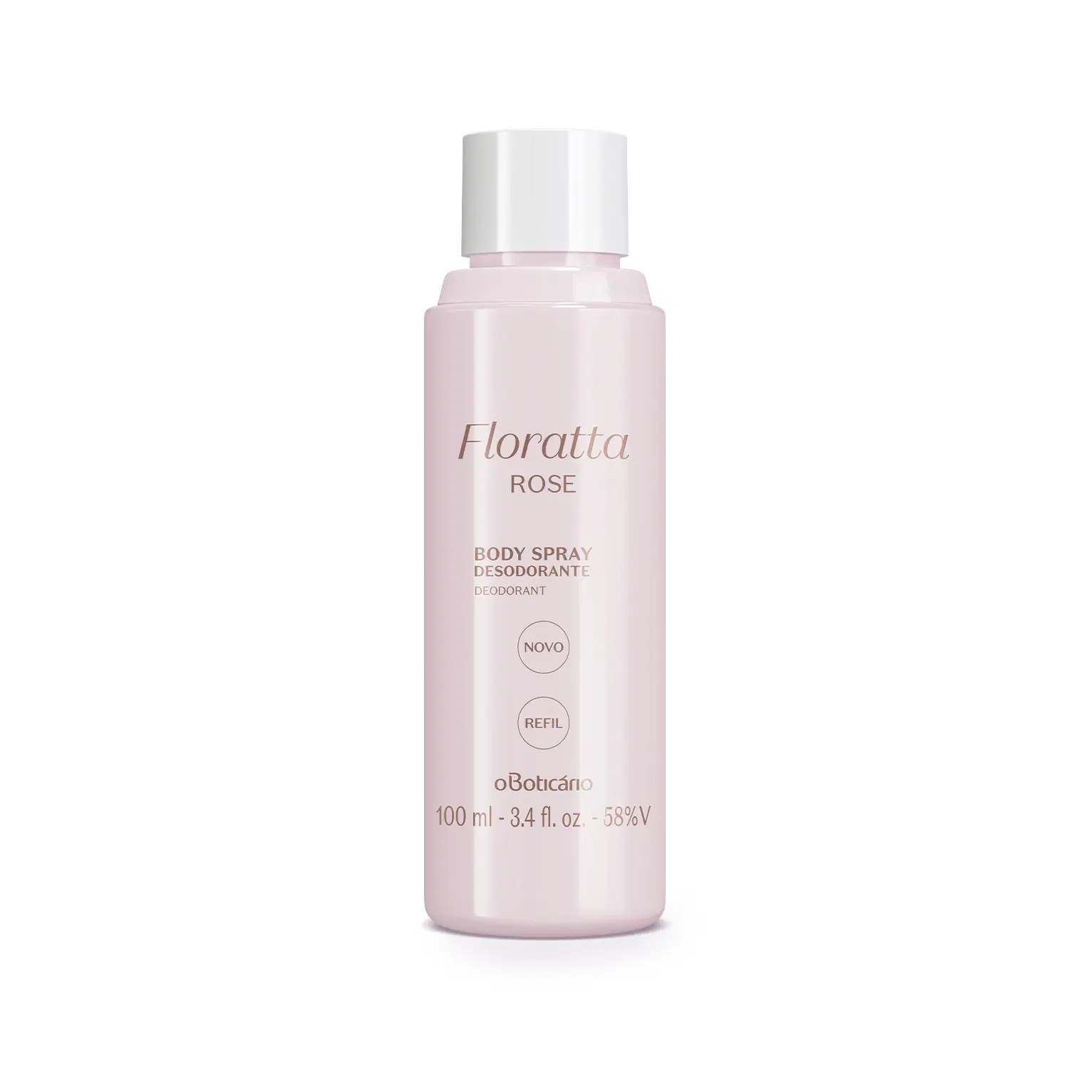 Refil Desodorante Body Spray Floratta Rose 100Ml — foto 1