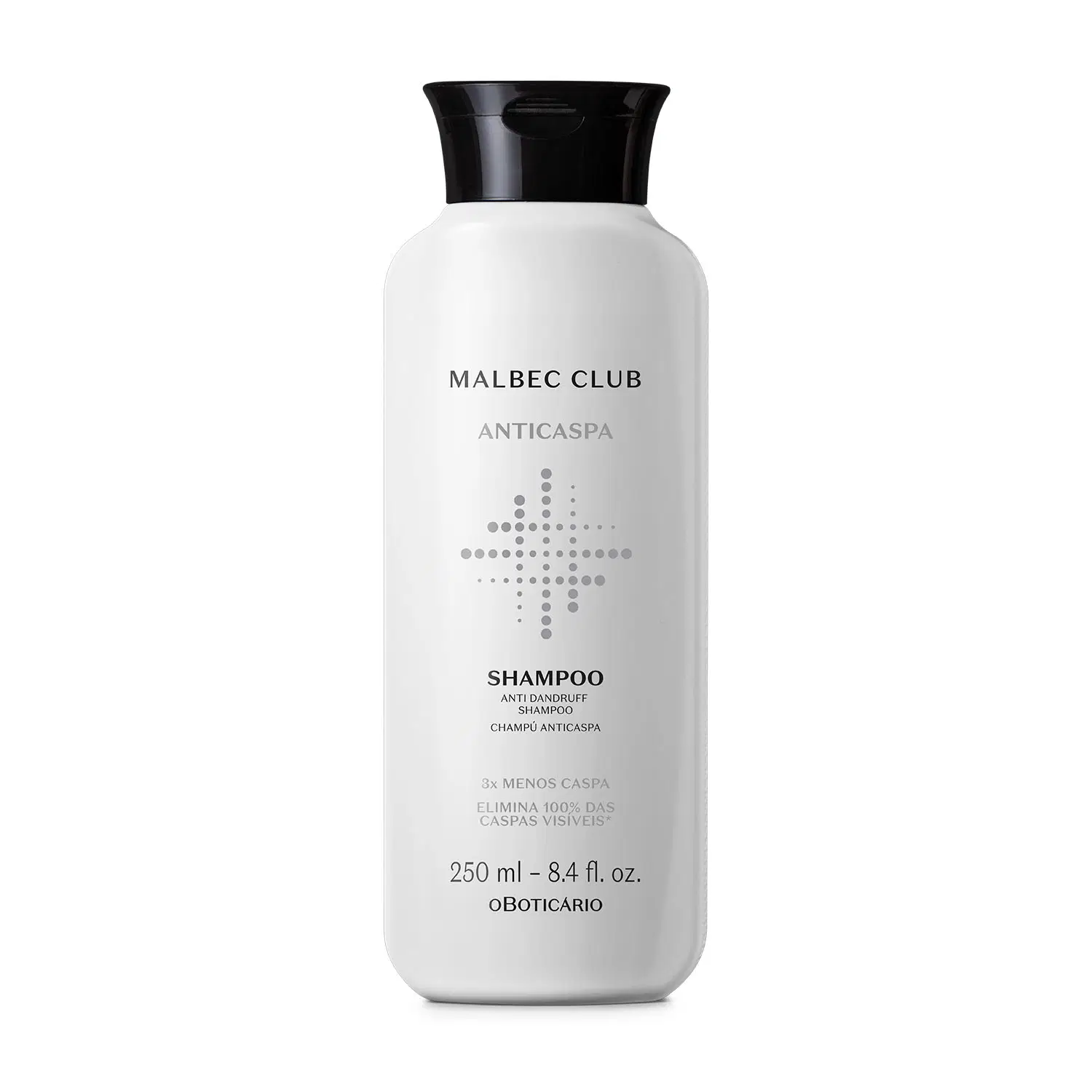 Shampoo Malbec Club Anticaspa 250Ml — foto 1