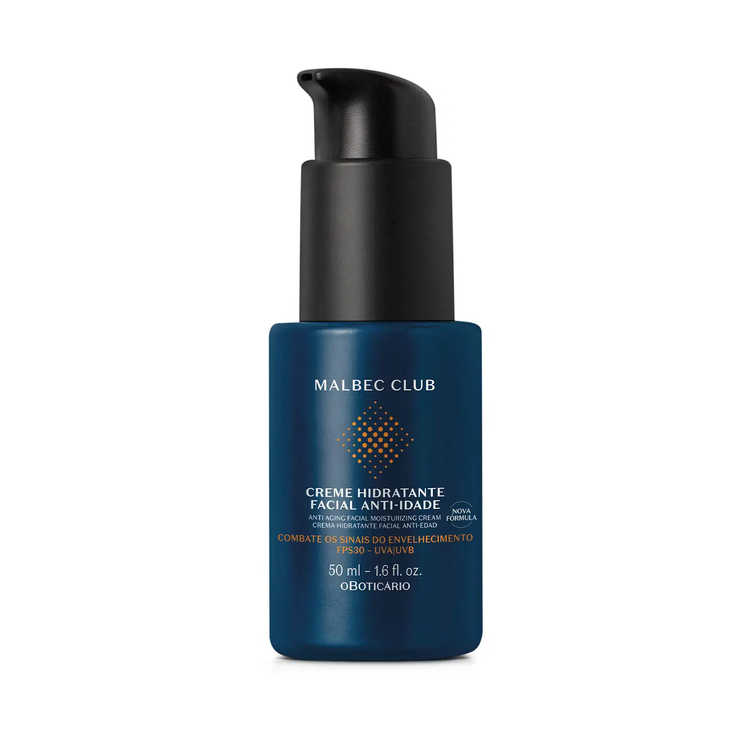 Creme Hidratante Facial Anti-Idade Malbec Club 50Ml — foto 1