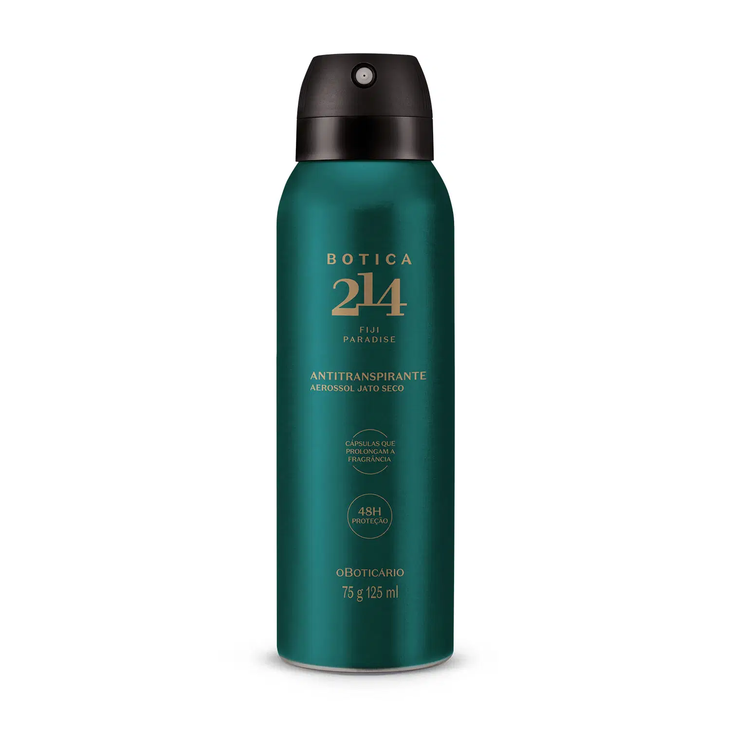 Desodorante Antitranspirante Aerossol Botica 214 Fiji Paradise 75G/125Ml — foto 1