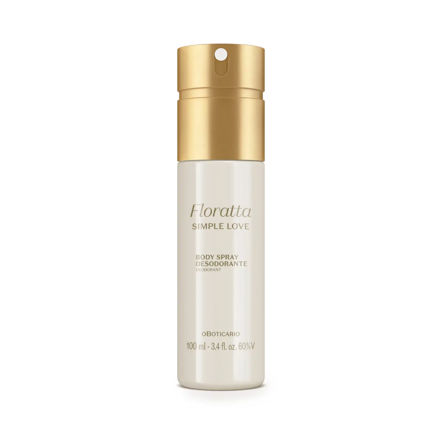 Body Spray Desodorante Floratta Simple Love100Ml — foto 1
