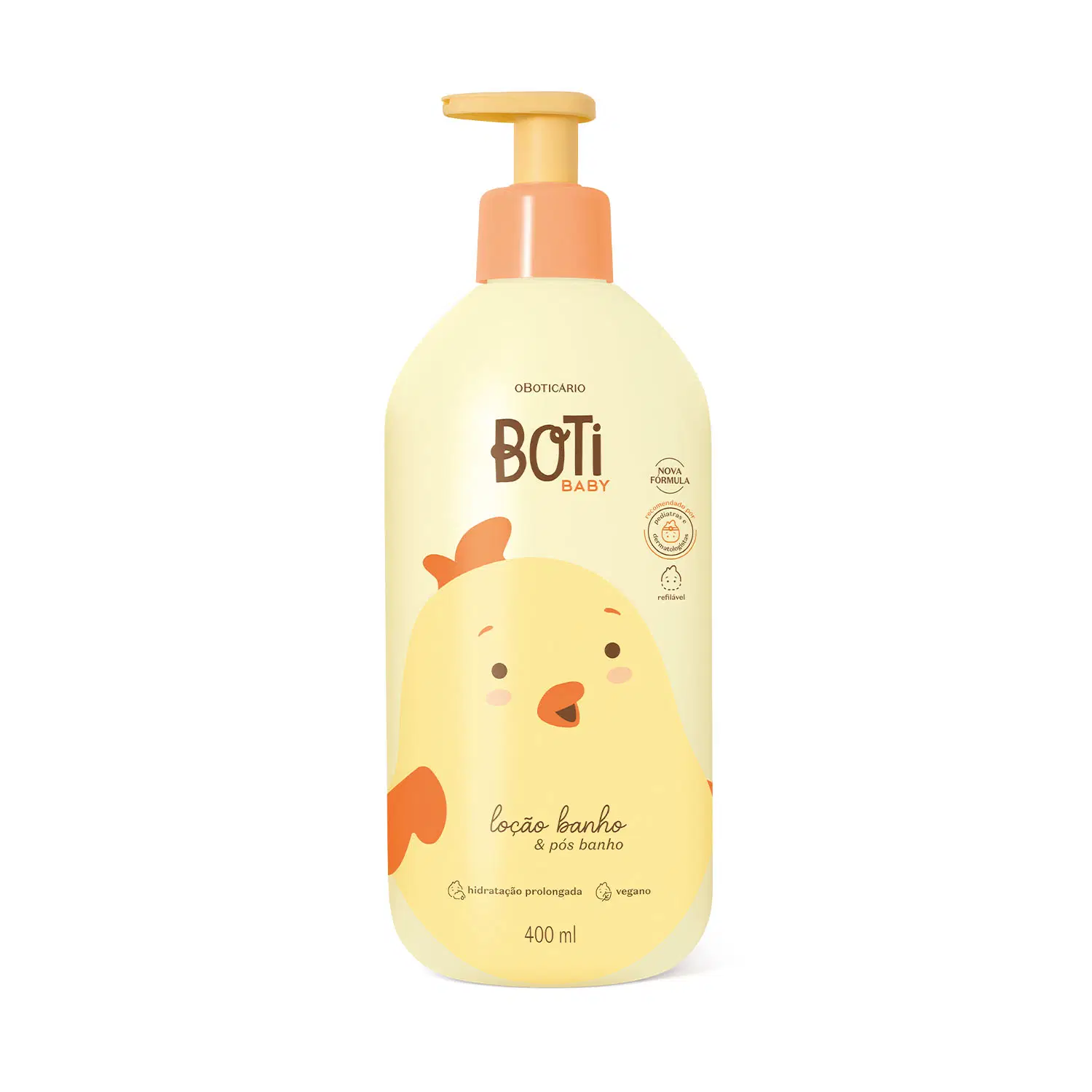 Loção Hidratante Banho E Pós-Banho Boticário Baby 400Ml — foto 1