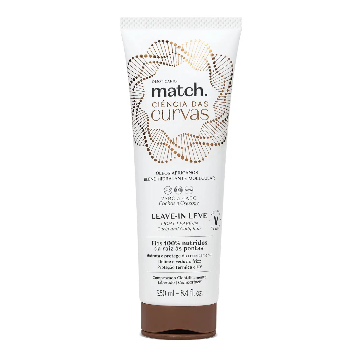 Leave-In Leve Match Ciência Das Curvas 250Ml — foto 1