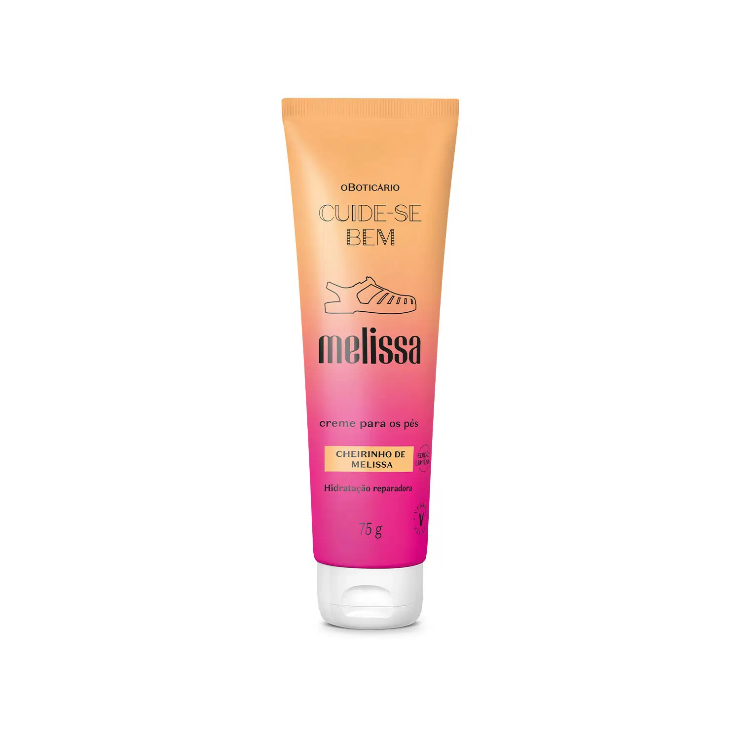 Creme Para Os Pés Cuide-Se Bem Melissa 75G — foto 1