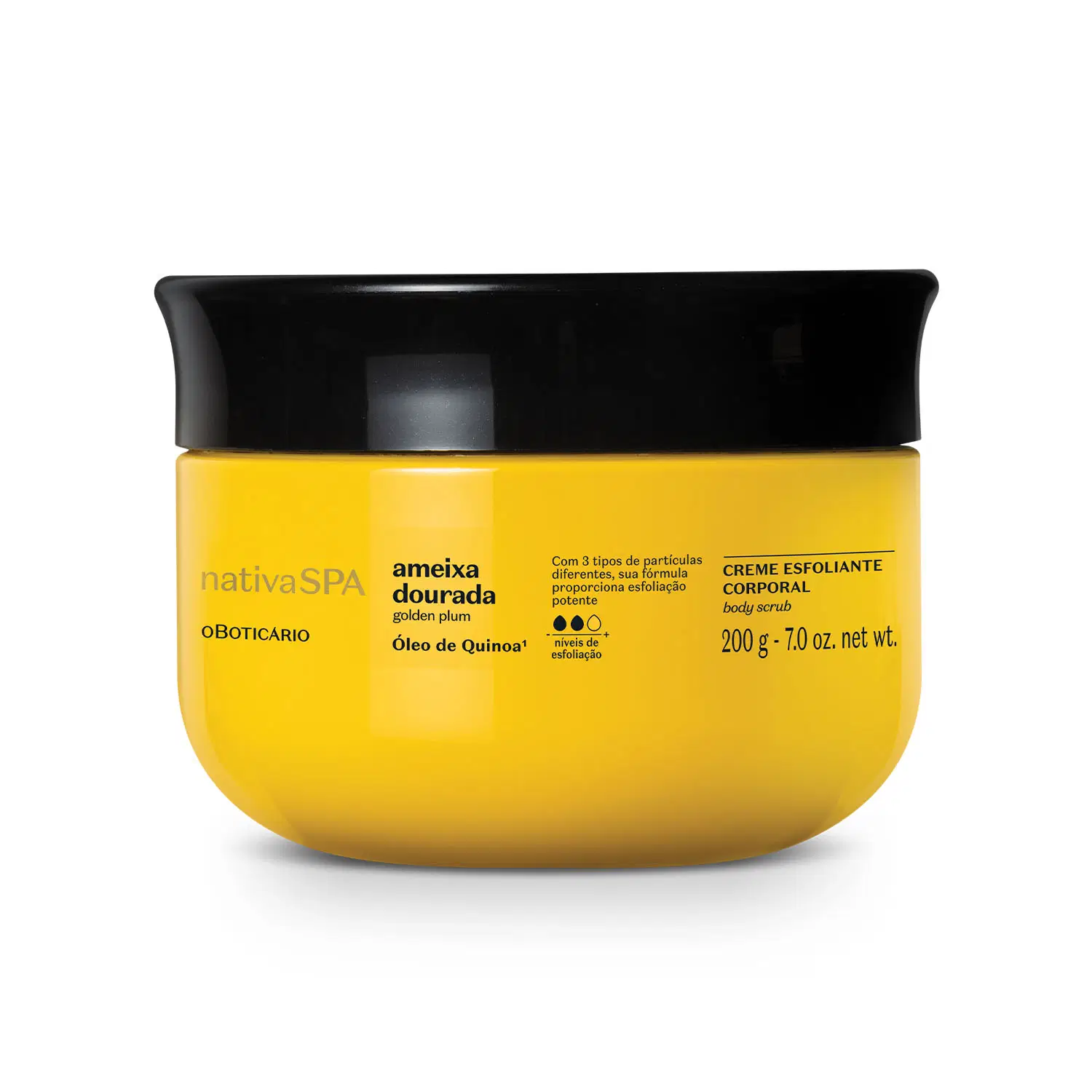 Creme Esfoliante Corporal Nativa Spa Ameixa Dourada 200G — foto 1