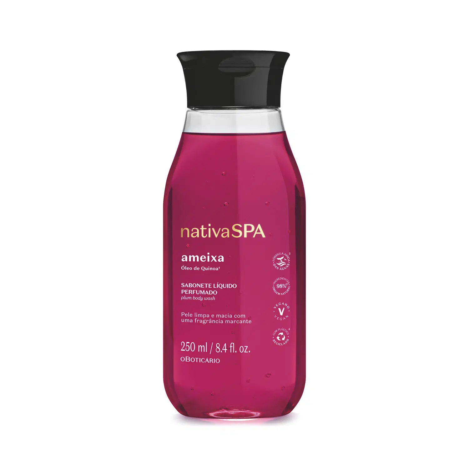 Sabonete Líquido Perfumado Nativa Spa Ameixa 250Ml — foto 1