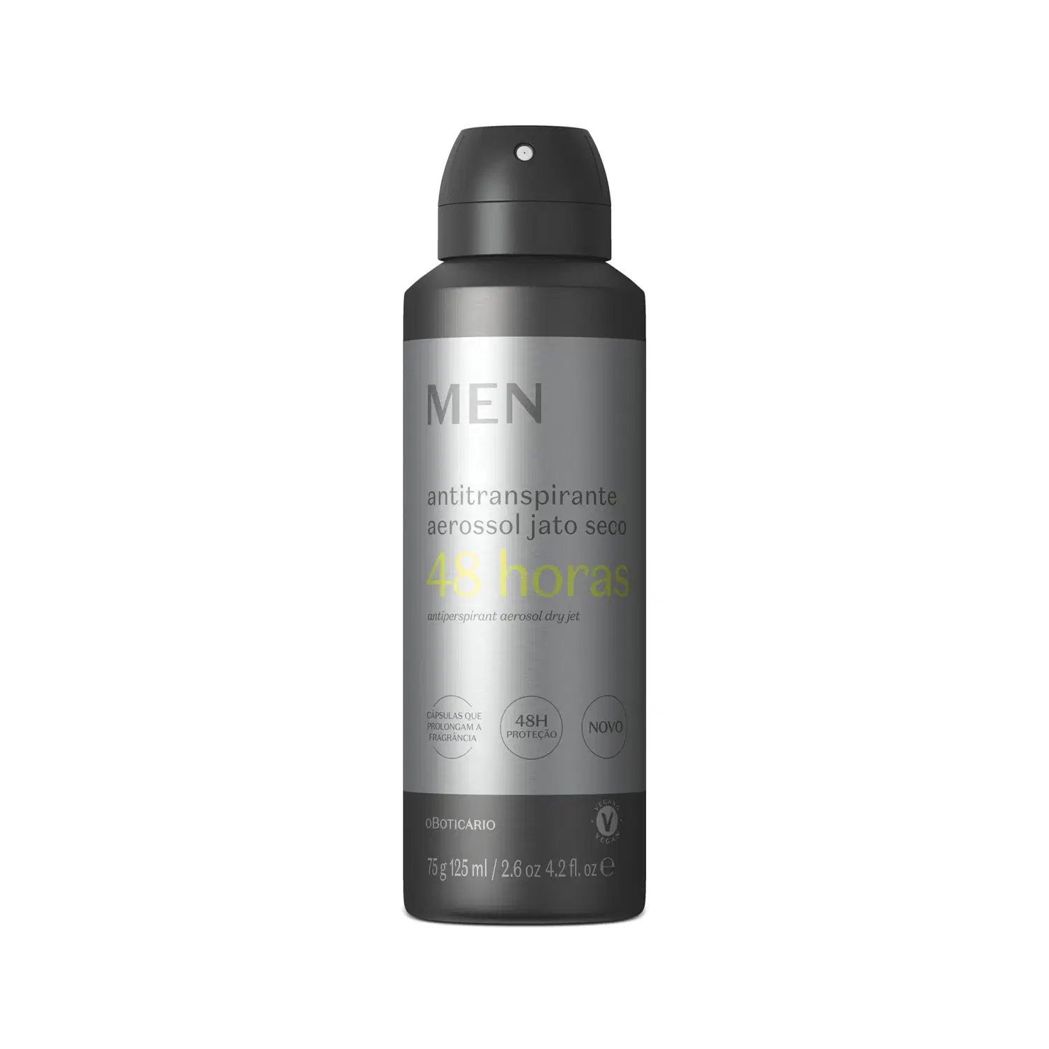 Desodorante Antitranspirante Aerossol Men 75G /125Ml — foto 1