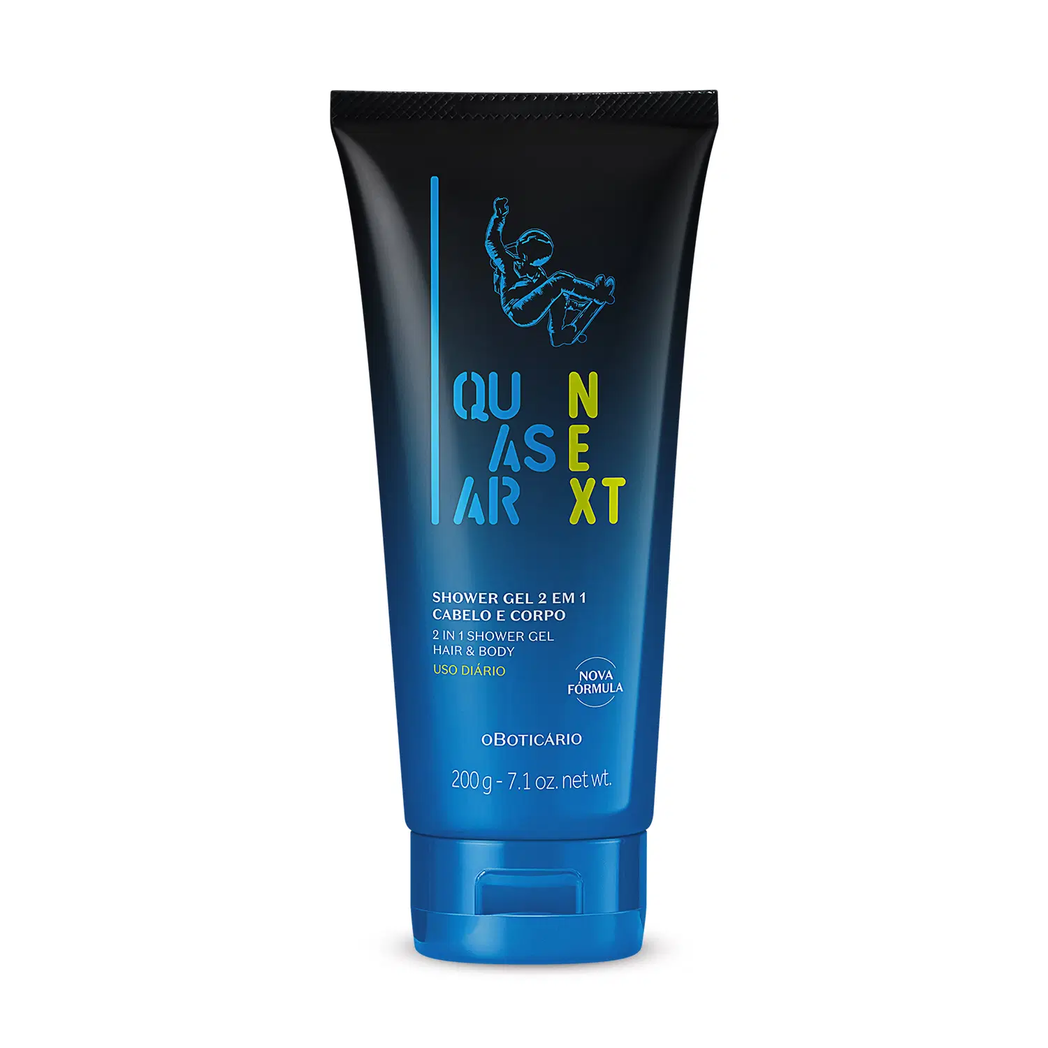 Shower Gel Infantil 2 Em 1 Cabelo E Corpo Quasar Next 200G — foto 1