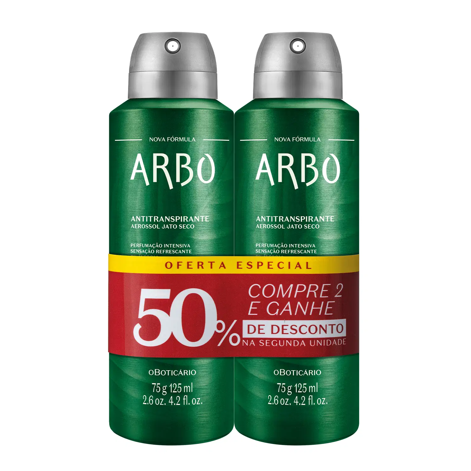 Kit Desodorante Antitranspirante Aerossol Arbo (2 Unidades) — foto 1