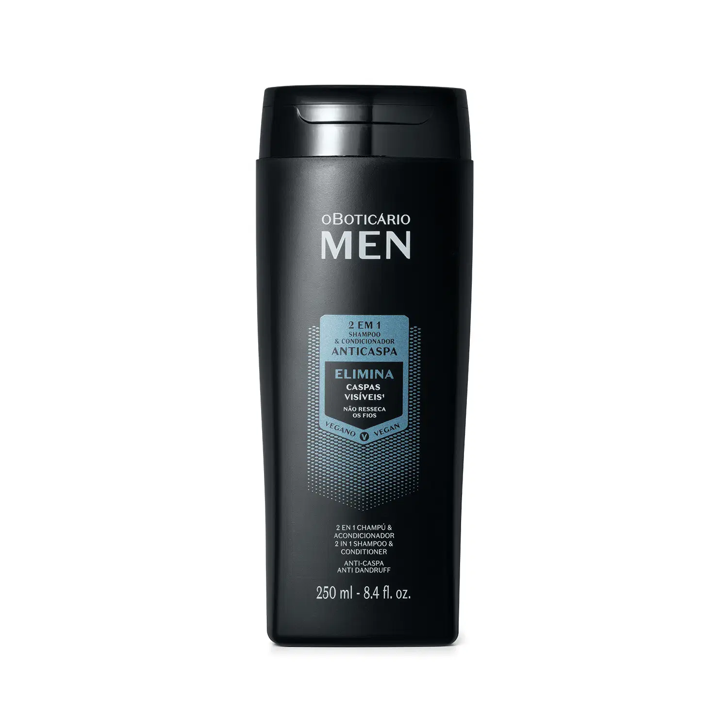 Shampoo E Condicionador Anticaspa 2 Em 1 Men 250Ml — foto 1