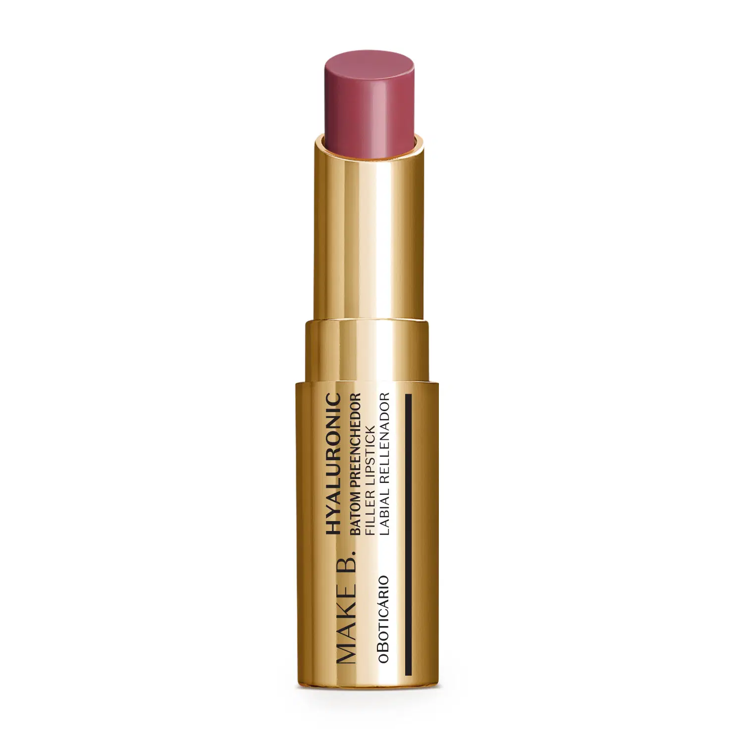Batom Preenchedor Rosa Rose Blush Make B. Hyaluronic 3,4G — foto 1