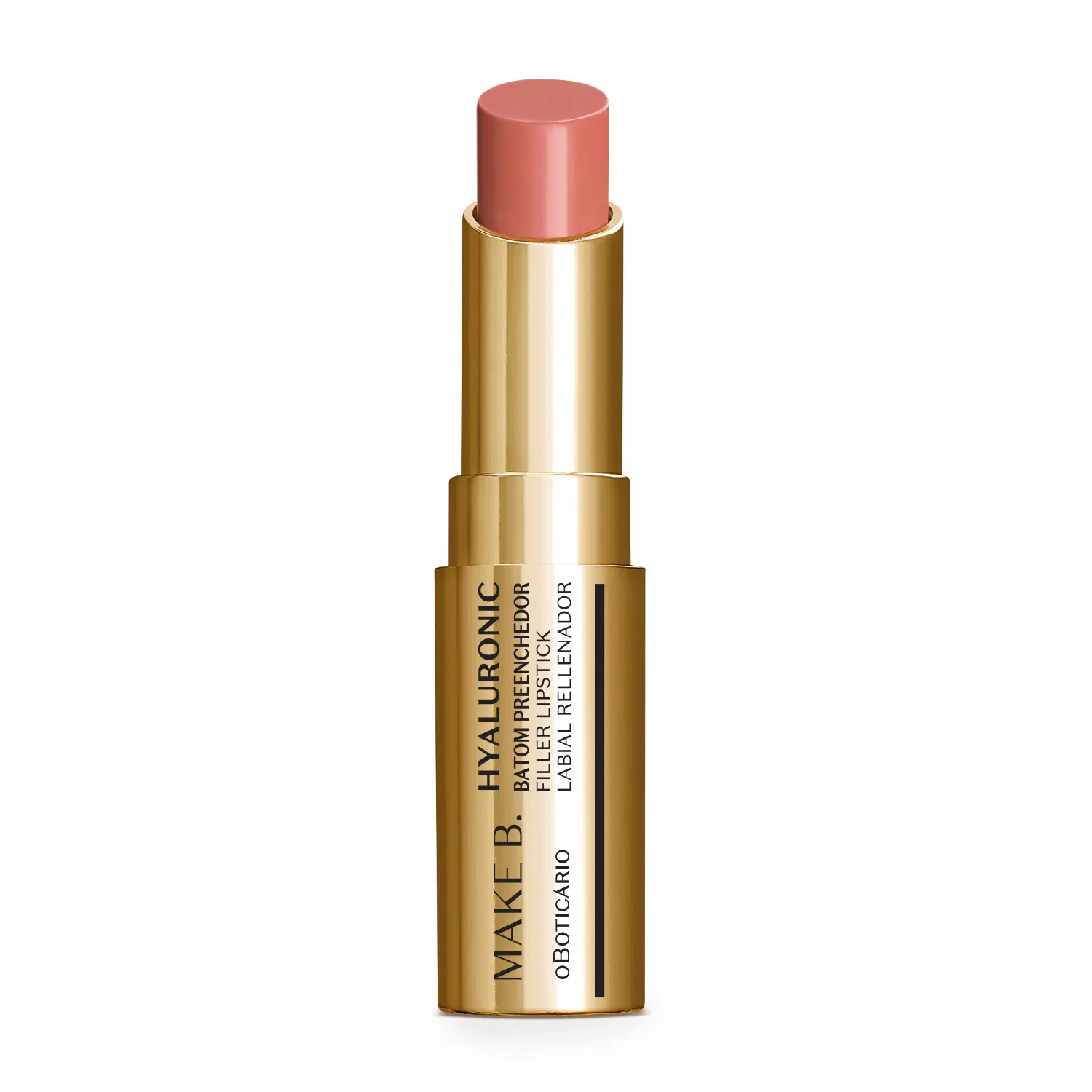Boticário Make B. Hyaluronic Batom Marrom Candy Tofee 3,4G — foto 1