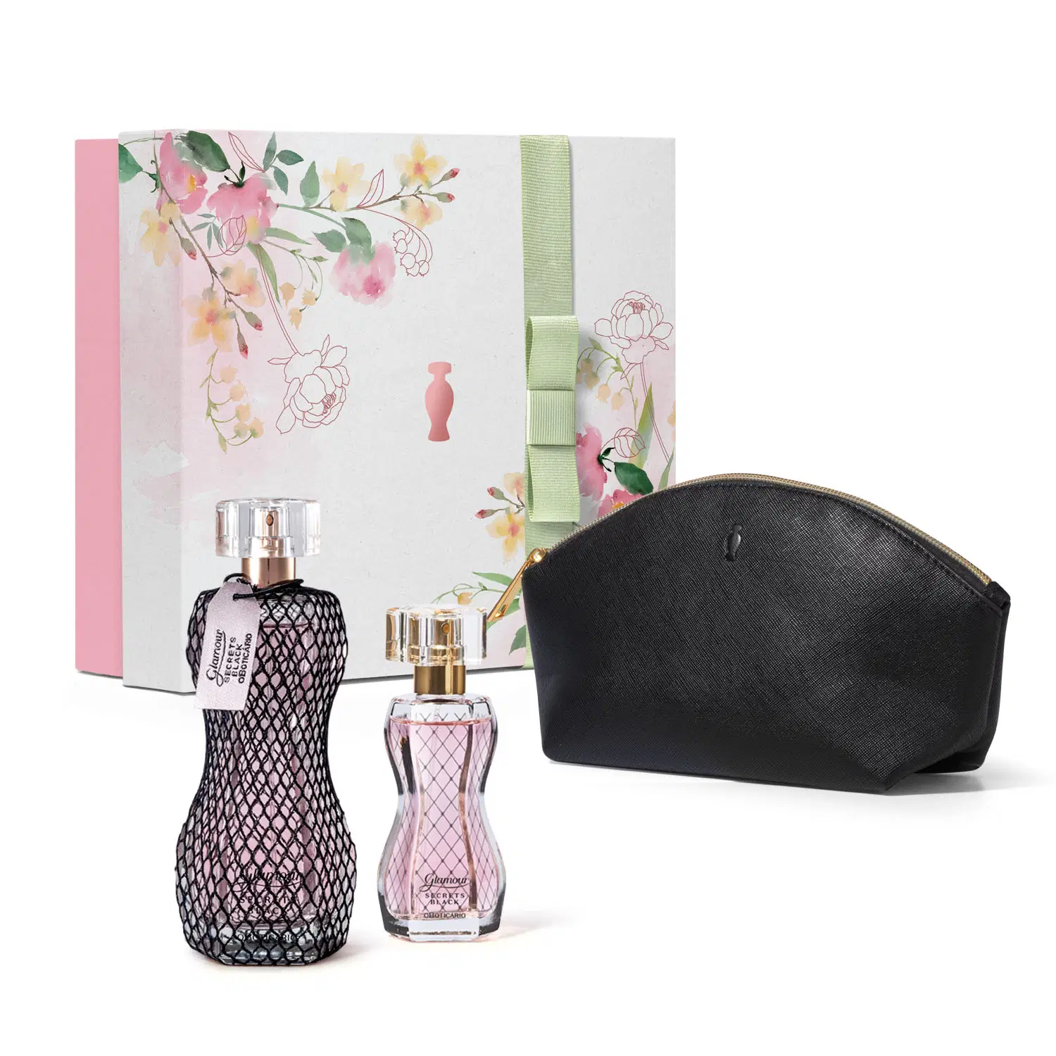 Kit Presente Glamour Secrets Black (3 Itens) — foto 1