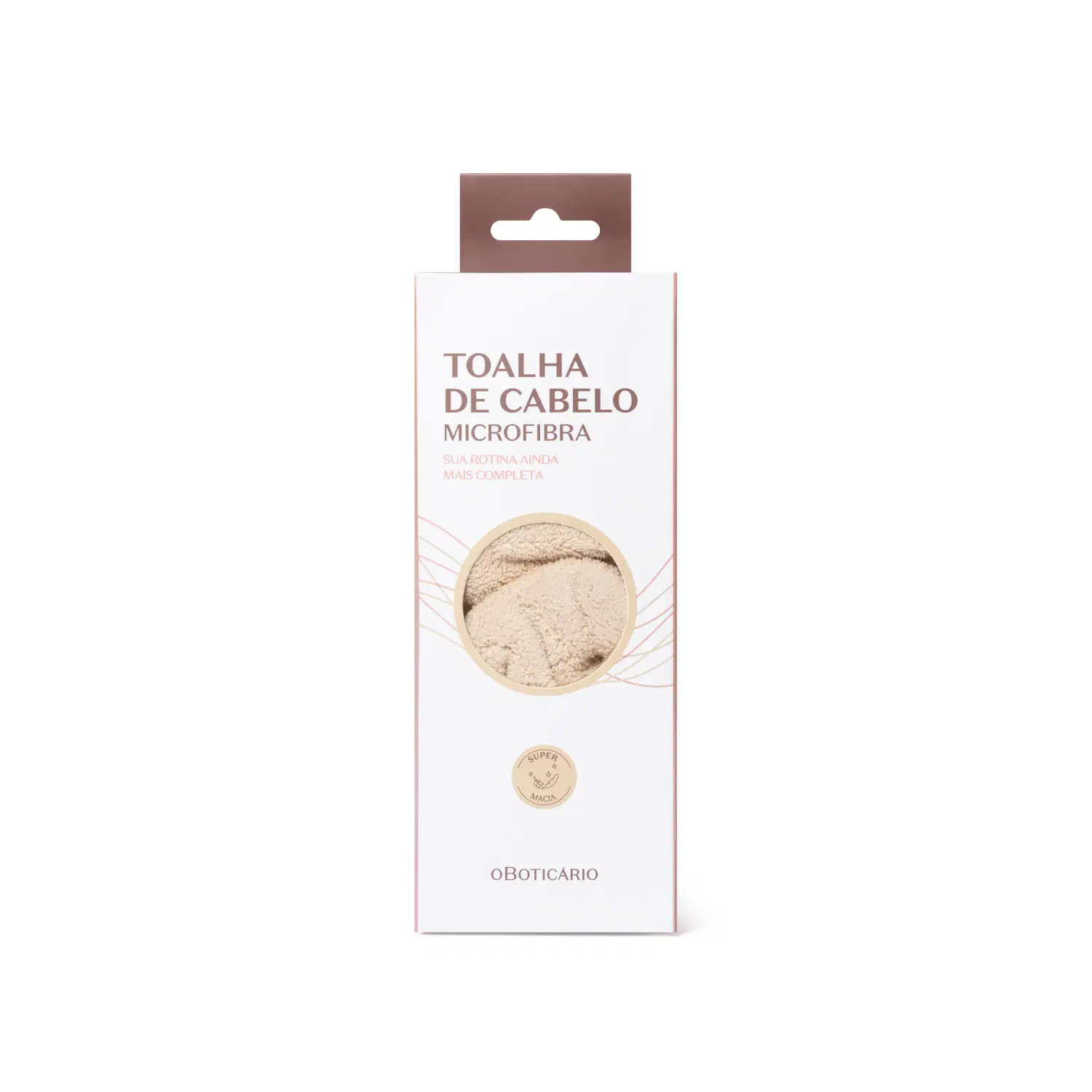 Toalha De Cabelo Microfibra O Boticário — foto 1