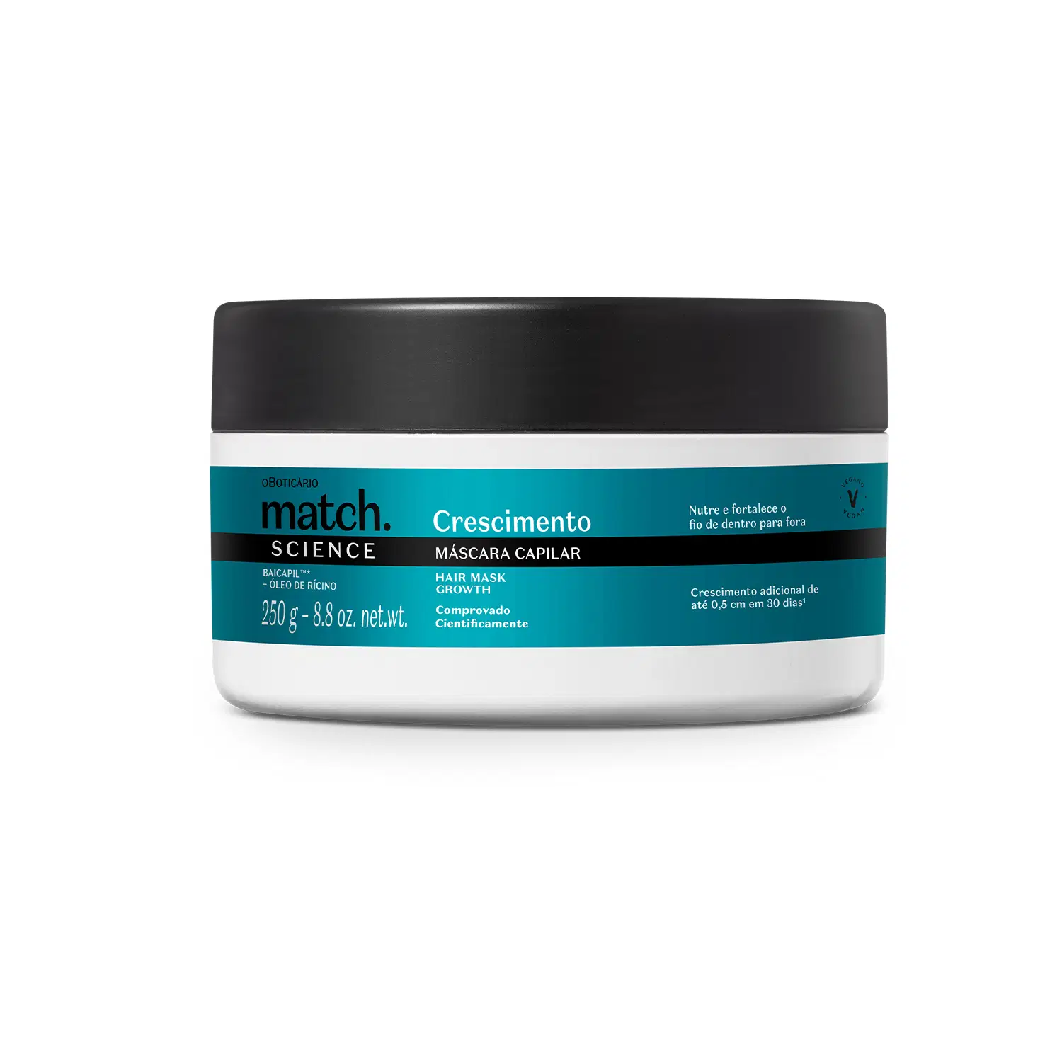 Máscara Capilar Match Science Crescimento 250G — foto 1