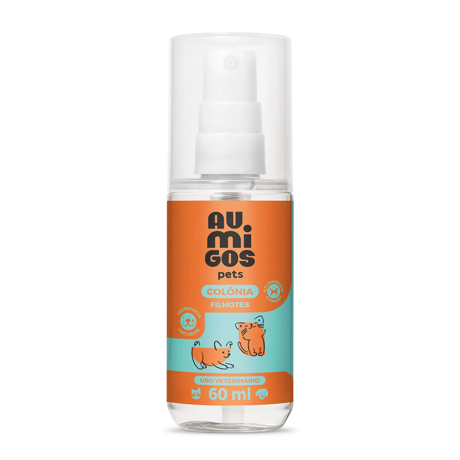 Colônia Filhotes Au.Migos Pets 60Ml — foto 1