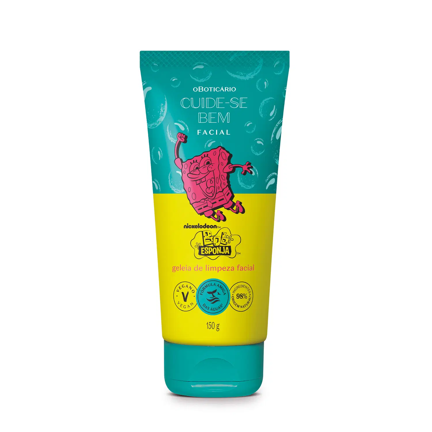 Geleia De Limpeza Facial Cuide-Se Bem Bom Esponja 150G — foto 1