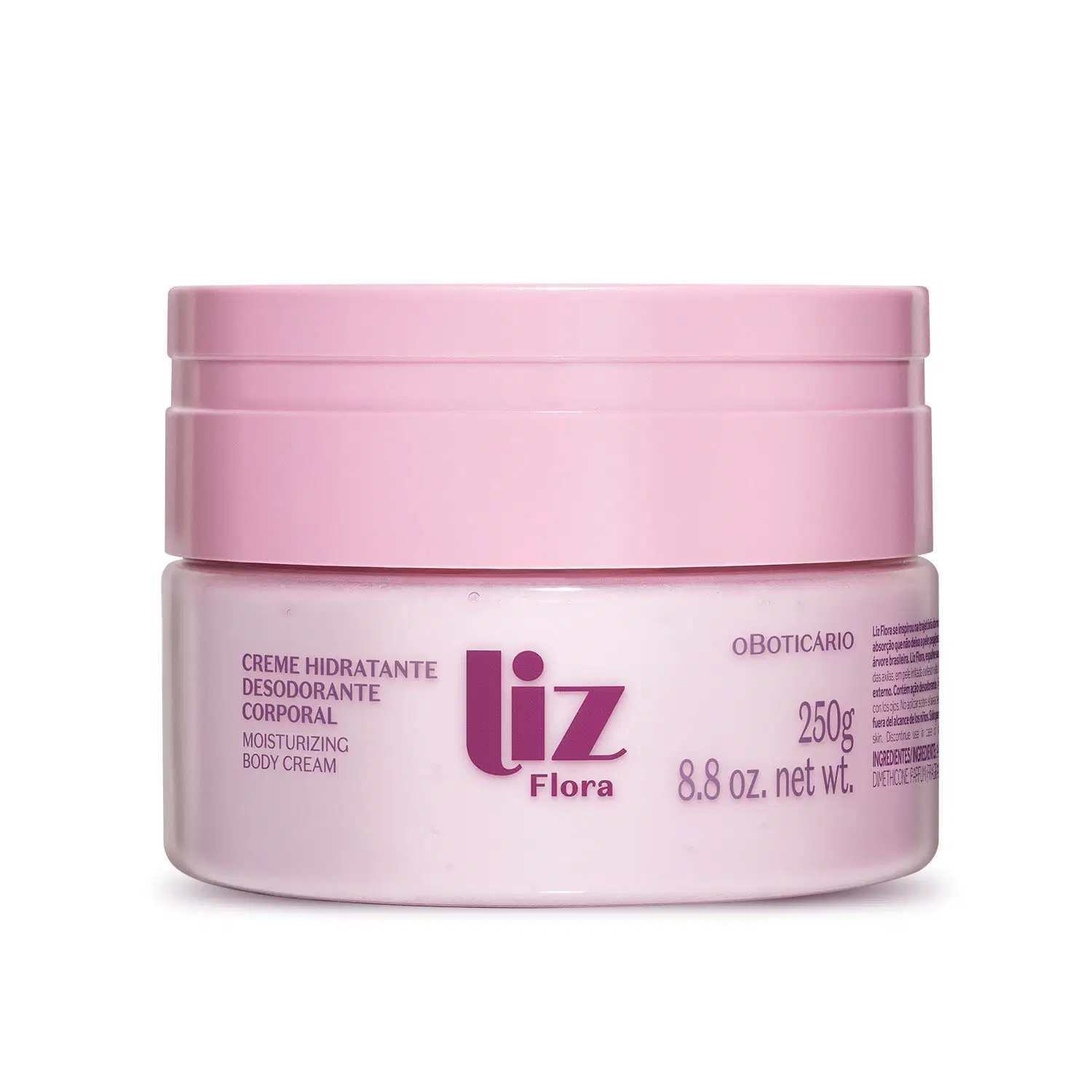 Creme Hidratante Desodorante Corporal Liz Flora 250G — foto 1