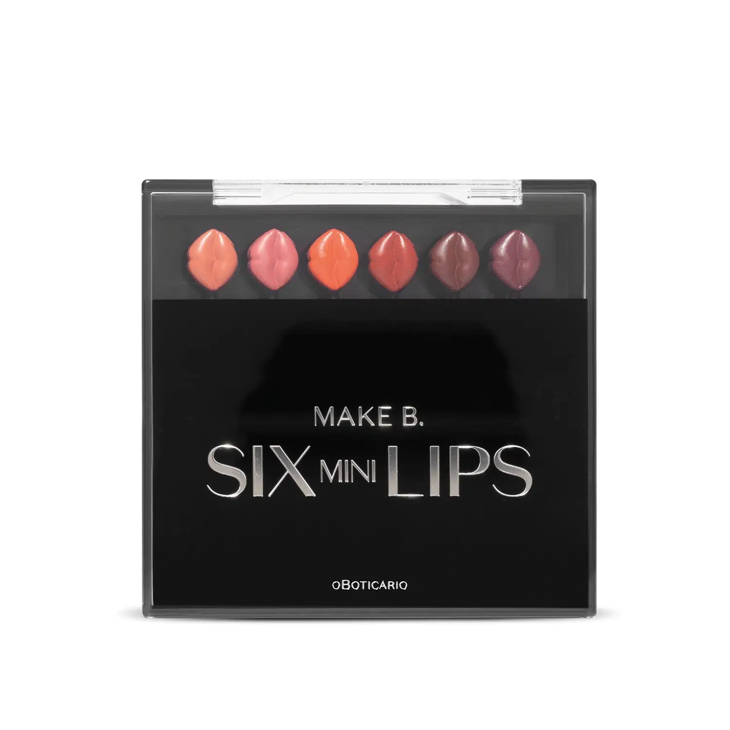 Estojo Mini Batons Six Mini Lips Make B. 6X 0,4G Cada — foto 1
