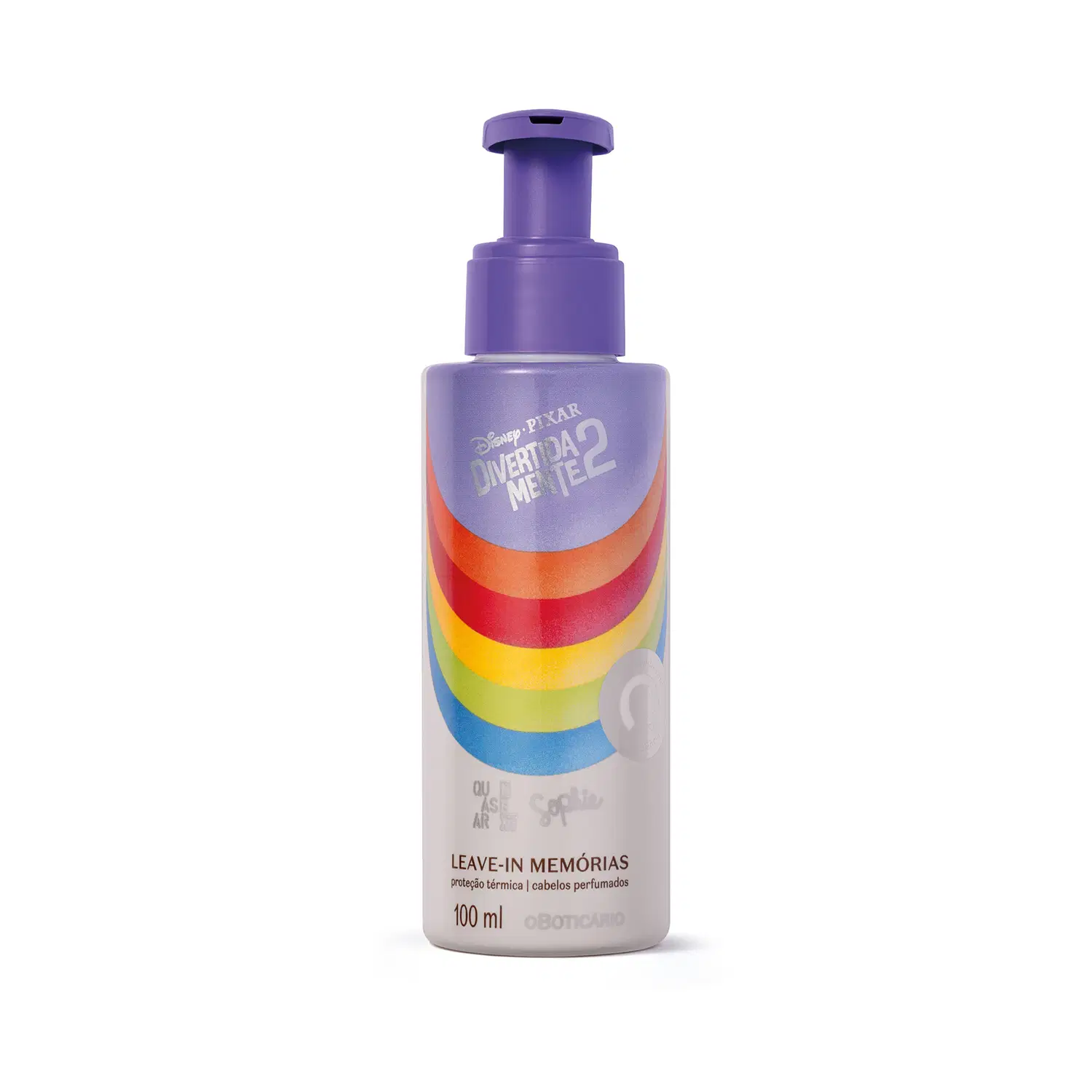 Leave- In Protetor Térmico Sophie Quasar Next Divertida Mente 2 100Ml — foto 1