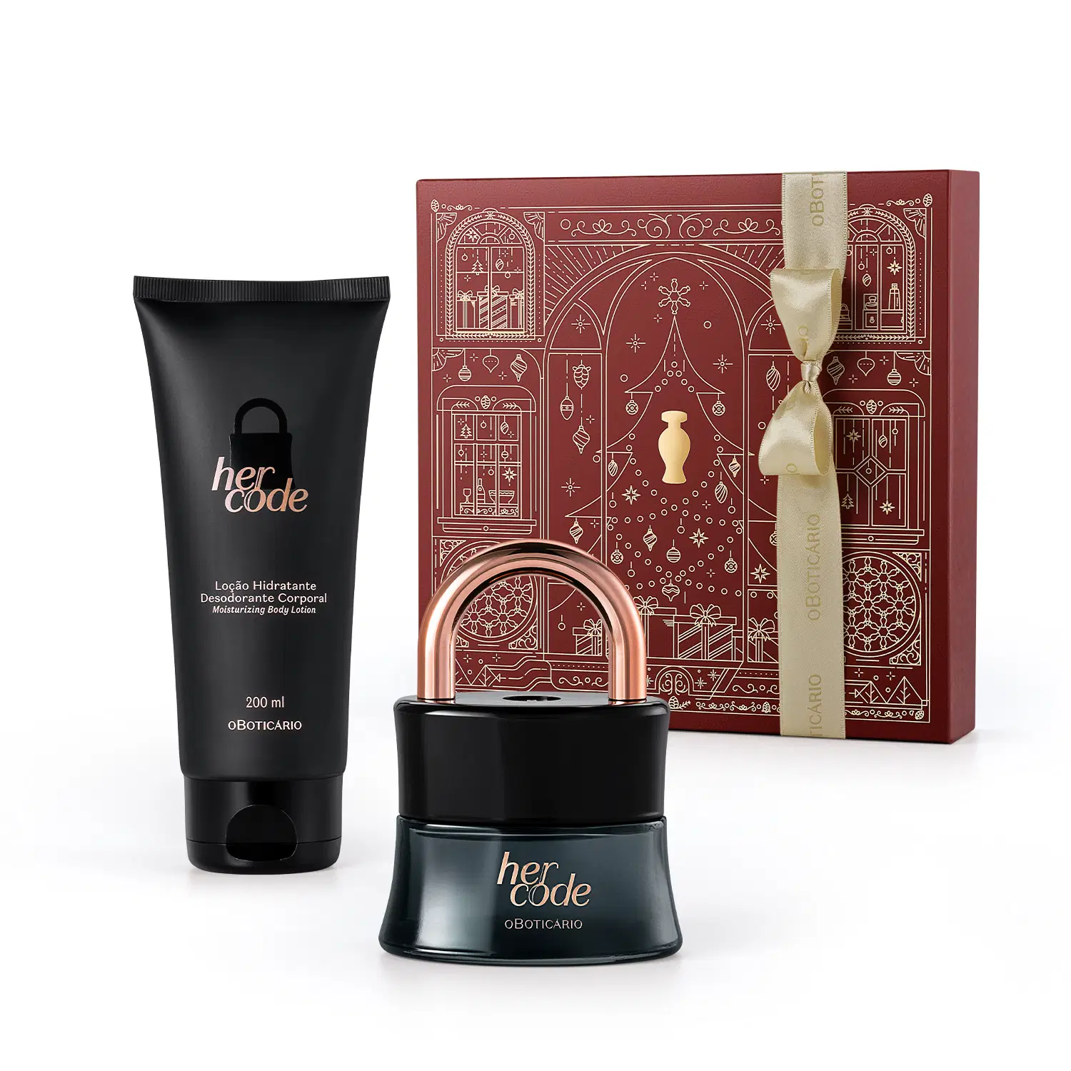 Kit Presente Natal Her Code (2 Itens) — foto 1