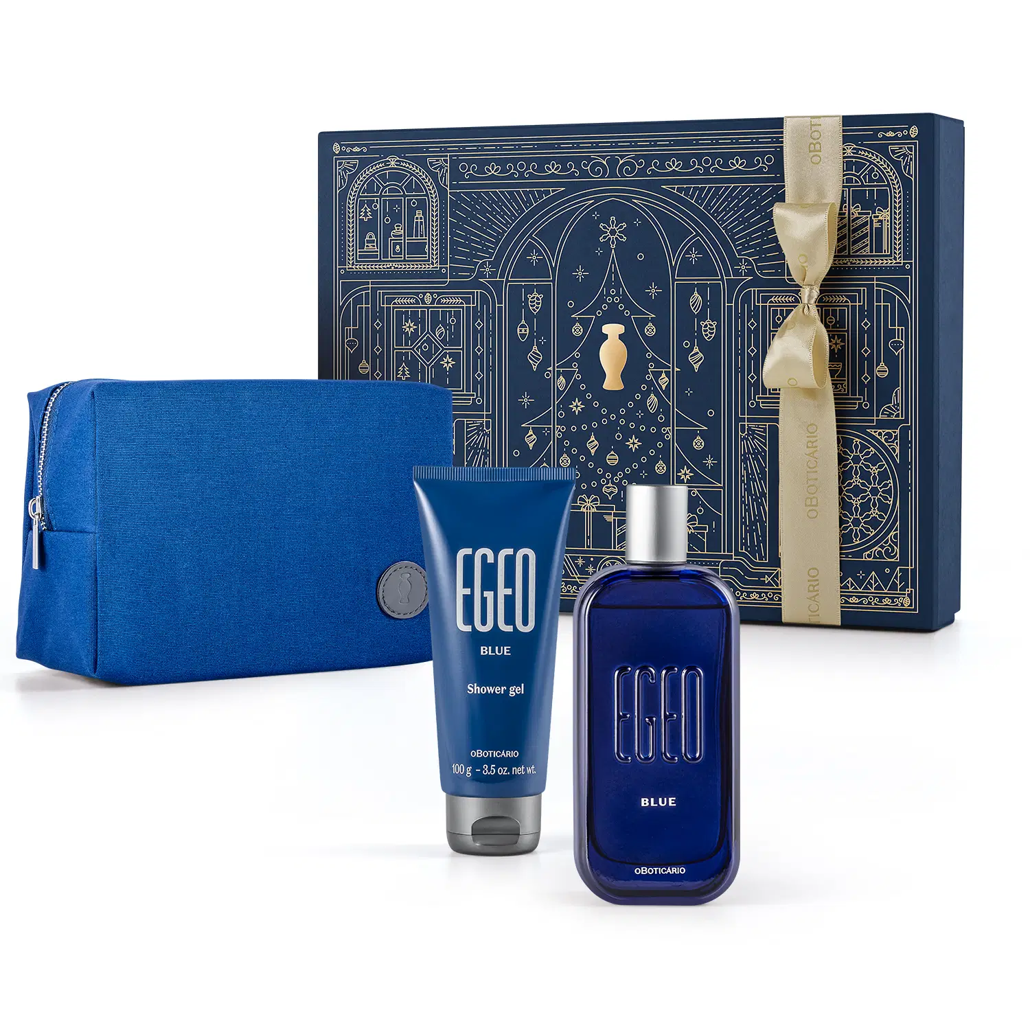 Kit Presente Natal Egeo Blue (3 Itens) — foto 1