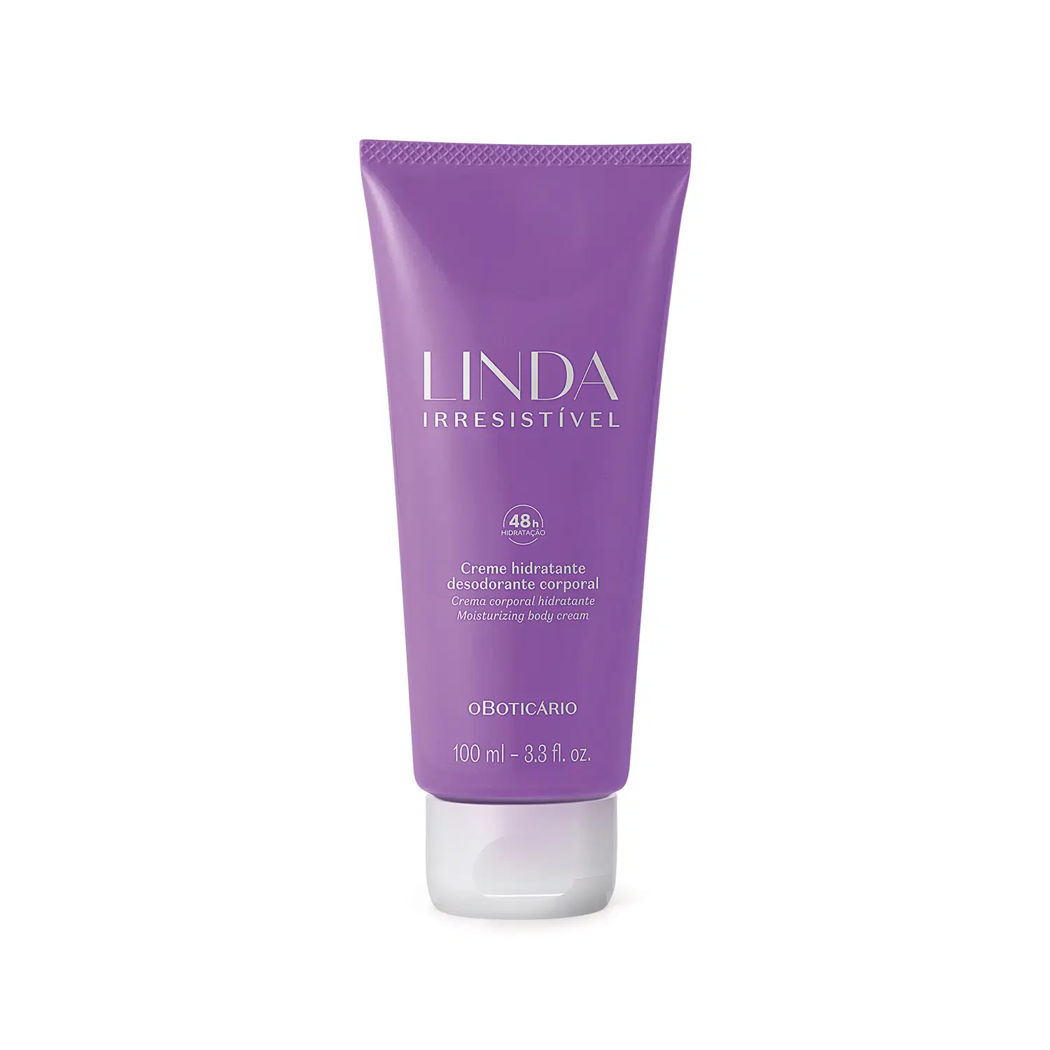 Creme Desodorante Hidratante Corporal Linda Irresistível 100Ml — foto 1