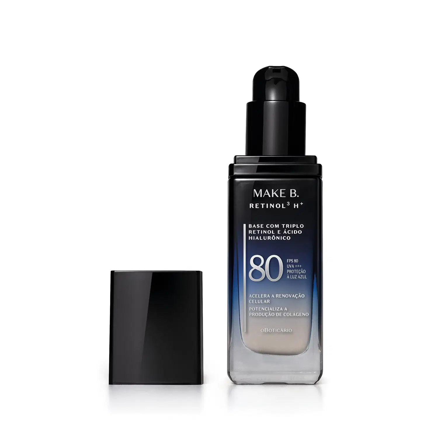 Base Líquida Invisível Fps80 Make B. Retinol³ H+ 26G — foto 1