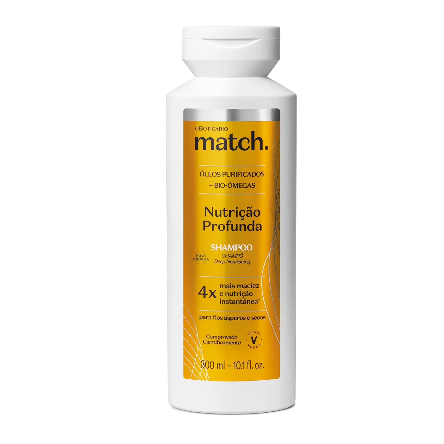 Shampoo Match Nutrição Profunda 300Ml — foto 1