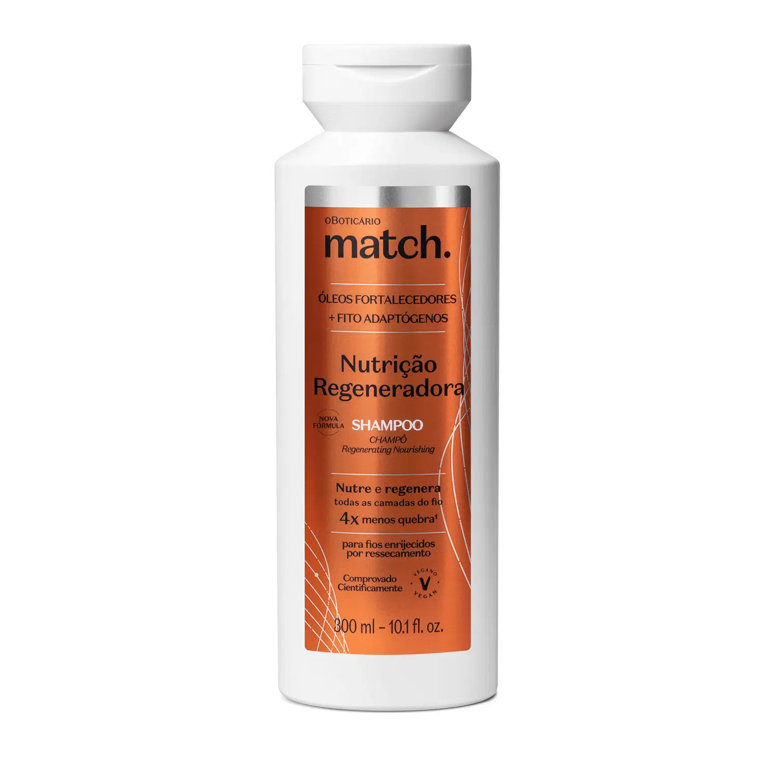 Shampoo Match Nutrição Regeneradora 300Ml — foto 1