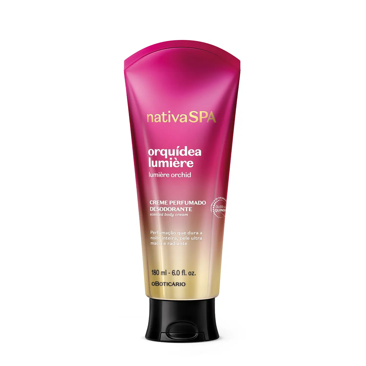 Creme Perfumado Desodorante Nativa Spa Orquídea Lumière 180Ml — foto 1