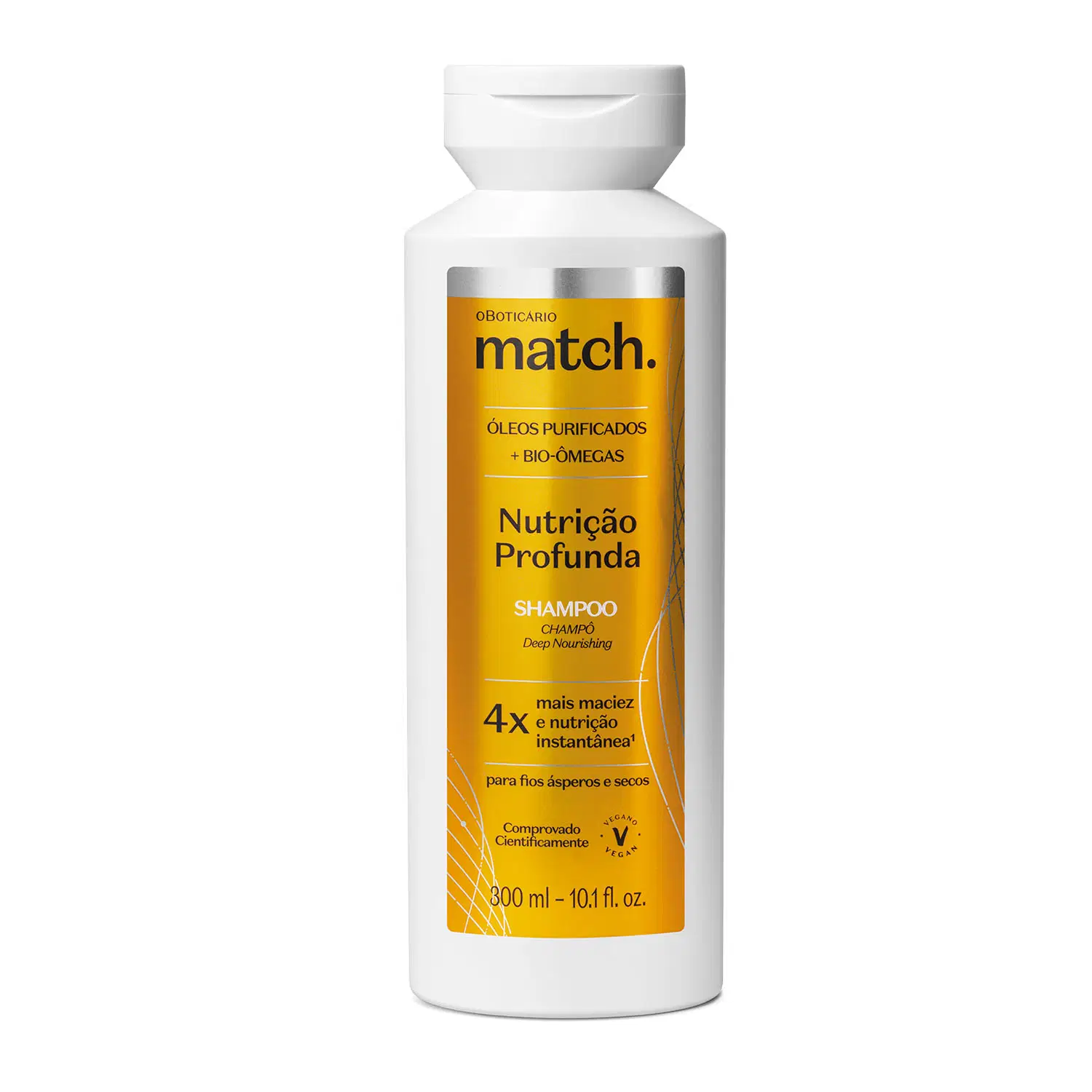 Shampoo Match Nutrição Profunda 300Ml — foto 1