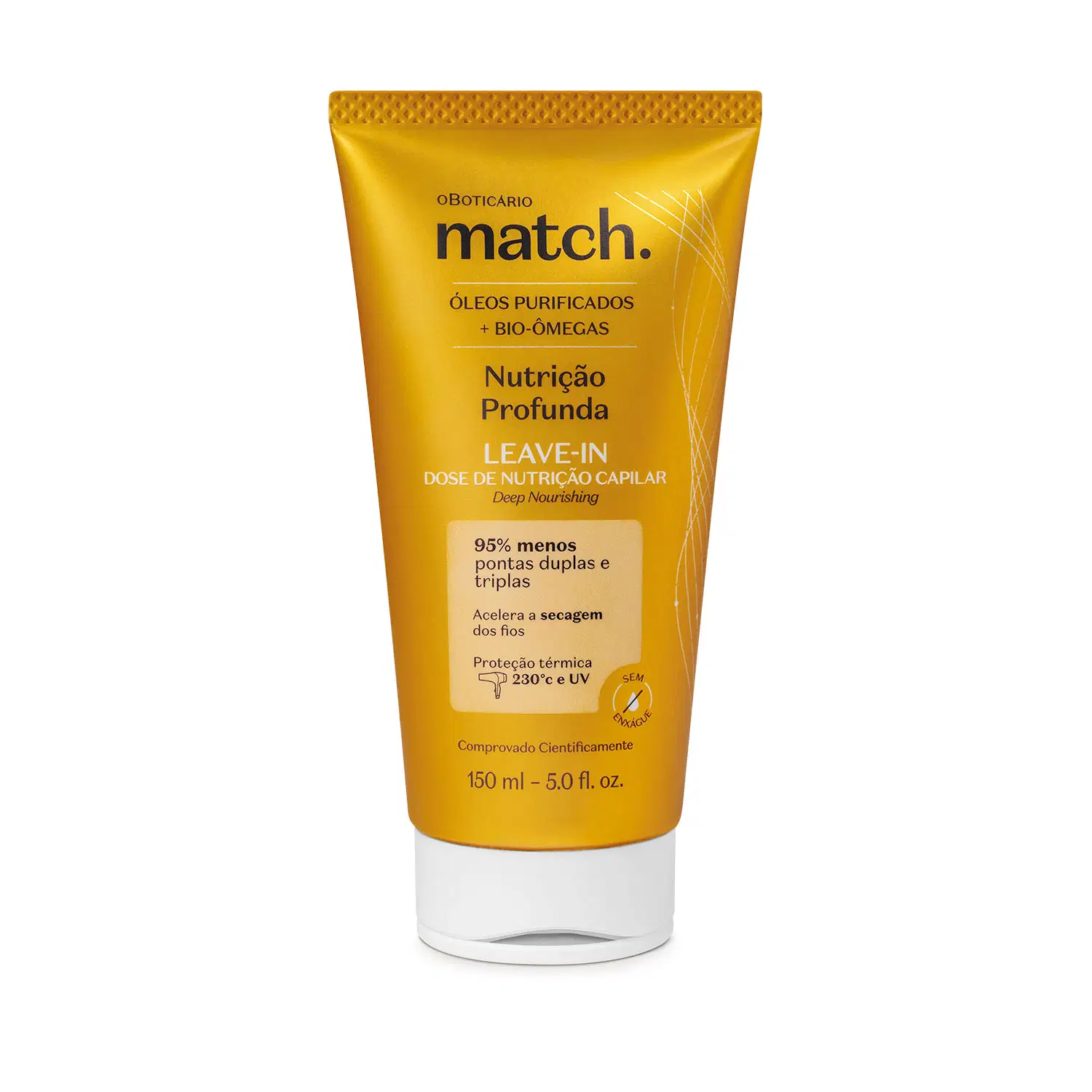 Leave-In Dose De Nutrição Capilar Match Nutrição Profunda 150Ml — foto 1