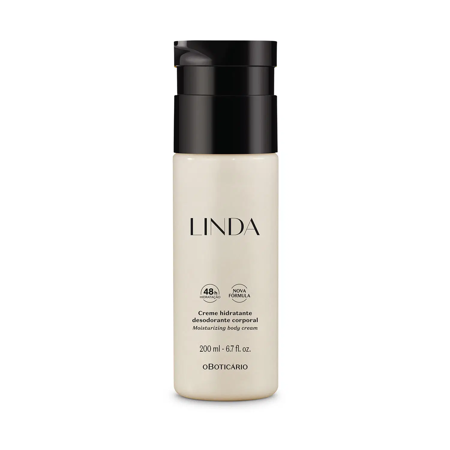 Creme Hidratante Desodorante Corporal Linda 200Ml — foto 1