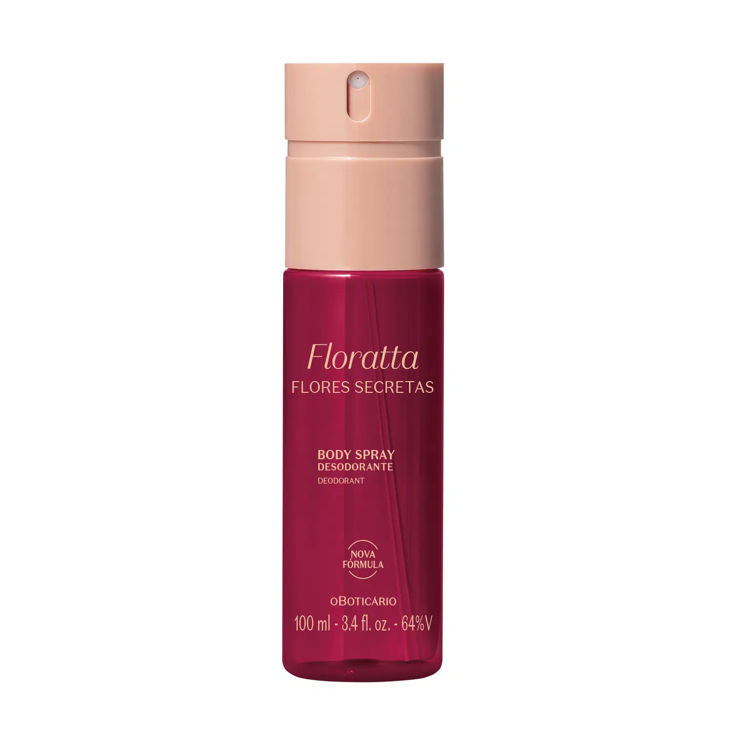 Body Spray Desodorante Floratta Flores Secretas 100Ml — foto 1